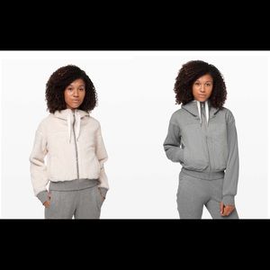 NWOT Lululemon EU Short Sweet and Sherpa Jacket